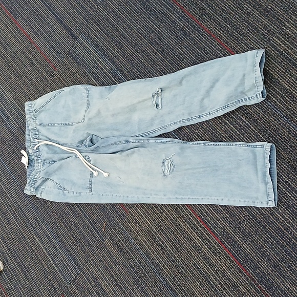 Aeropostale Denim - Nwt Aeropostale Highrise Wide Leg Cargo Jeans Medium